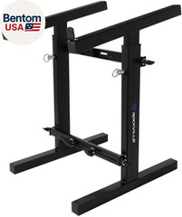 RXS20 Portable Mixer Stand 300 Lbs Capacity, Adjustable Height 24-36In, Adjustab