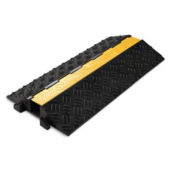 Yescom Cable Ramp 1/2/3 Channel Hose Cover 39.37″x22.83″x4.72″ Speed Bump