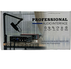 NUOSIYA USB Audio Interface 24Bit/192kHz w/48V Phantom Power PC Mac Recording