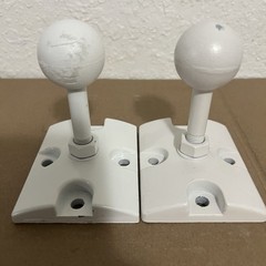 Pair Of JBL 179-00002-00 179-00002-01 Ball Mounts for Control 25 and 28 Speakers