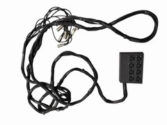 Unbranded 25ft 8 Channel XLR Snake Cable Low Profile Stage Box Snake