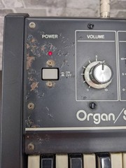 Working Roland Organ Strings RS-09 Older Version Analog Synthesizer with Stand