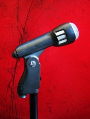 Vintage 1950’s Electro Voice 951 crystal microphone w stand 664 PROP DISPLAY # 5