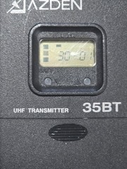 AZDEN 310UPR UHF Receiver 35BT UHF Transmitter Diversity Wireless System ECM-NV1