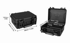 Rhinovo Waterproof Hard Case with Custom Foam for Electronics & Tools 11X9
