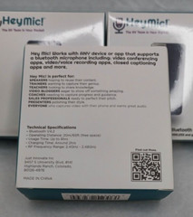 Hey Mic! Bluetooth Microphone: iPhone, Android, PC Mac Audio/Video Record – READ