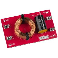 Dayton Audio – 2k-HPF-4 – High Pass Speaker Crossover 2,000 Hz 12 dB/Octave