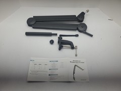 Mic Boom Arm Microphone Stand Cable Management for Blue Yeti FIFINE AM8 K669B…