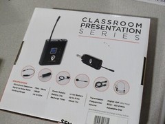 5x NEW CLASSROOM PRESENTATION AC-WRLS-MIC RECHARGEABLE UHF WIRELESS MIC KIT