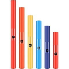 6 Pcs Musical Sound Tube Set C Major Pentatonic Scale Percussion Tube for Mus…