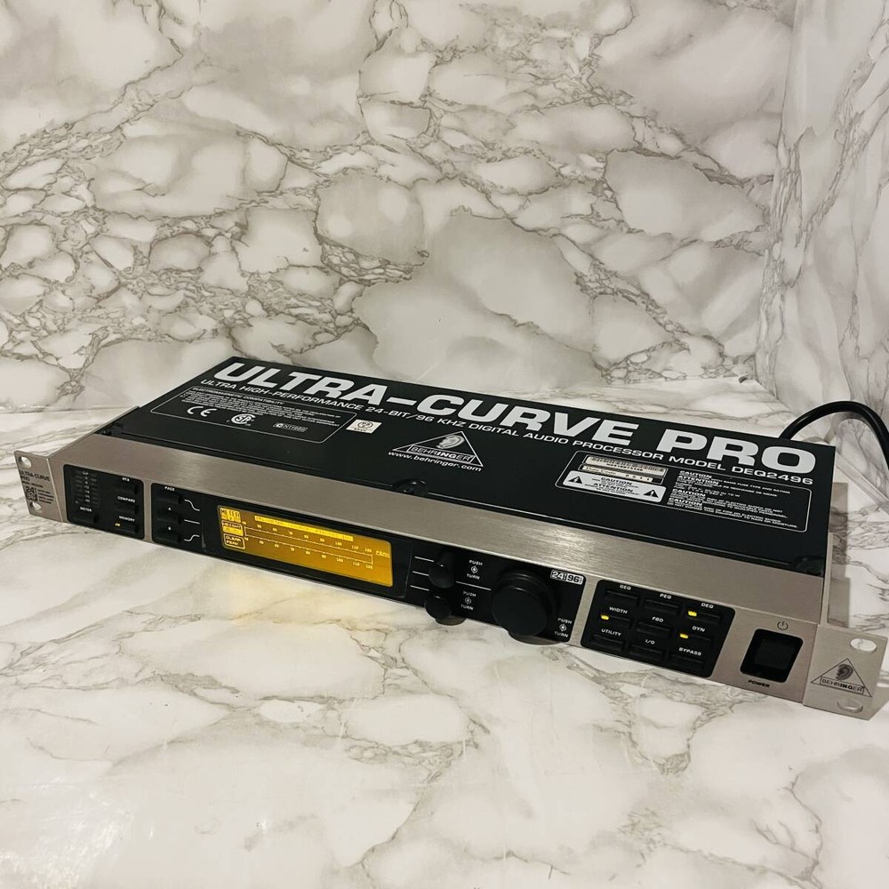 Behringer Ultracurve Pro DEQ2496 Mastering Processor Used