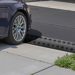 Uimoso 2pcs Cable Ramp Protector 2 Channel 17,500 lbs Hose Cover Speed Bump