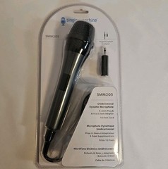 Singing Machine Wired Microphone for Karaoke Unidirectional Dynamic SMM205
