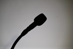 Shure Microphone (MX410) and Wireless Base (MX890)