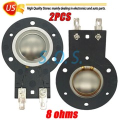 2*AFT Titanium Tweeter Diaphragm 25.4mm For Klipsch KG4 KG4.2 KG4.5 KG5.5 1″ VCL