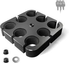 Multi Microphone Holder[Thickened Aluminum/Customized] for Mic Stand Holds up to