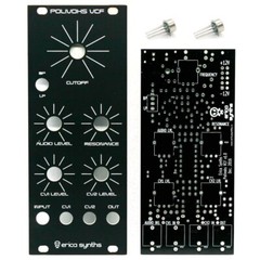 Erica Synths Polivoks VCF PCB, Panel & K140UD12 ICs – Eurorack Filter PCB Set