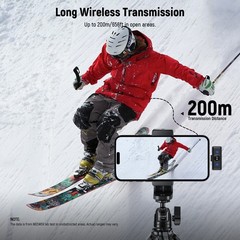 NEEWER KM18D Wireless Mic for iPhone/Android/PC