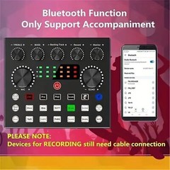 USB Interface External Sound Card Live Broadcas Microphone Audio Card Equipment