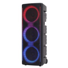 Triple 10″ Woofer 4000W Bluetooth Speaker Rechargable For Party FM Karaok DJ AUX