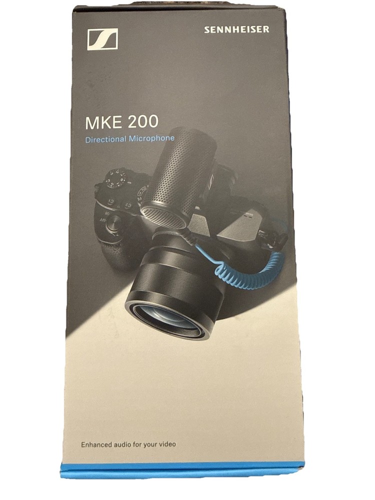 SENNHEISER MKE 200 Condenser Microphone for Cameras and Mobile Devices