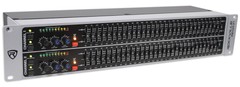 Rockville REQ231 V2 Dual 31 Band 1/3 Octave Graphic Equalizer w/ Sub-Output!