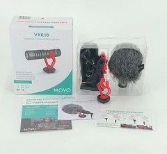 Movo VXR10 Universal Cardioid Condenser Video Microphone with Shock Mount