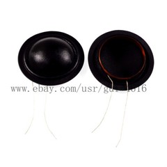 12x 1″ inch Dome Tweeters Voice Coil Black Silk Diaphragm Universal 25.4mm 4ohm