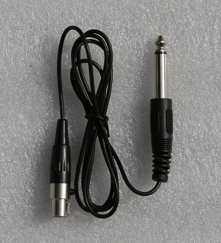 GTD Audio Guitar Cable for Wireless Guitar System