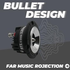 ST-1 Super Bullet Tweeter Neodiumum with Aluminum heatsink for 106DB High