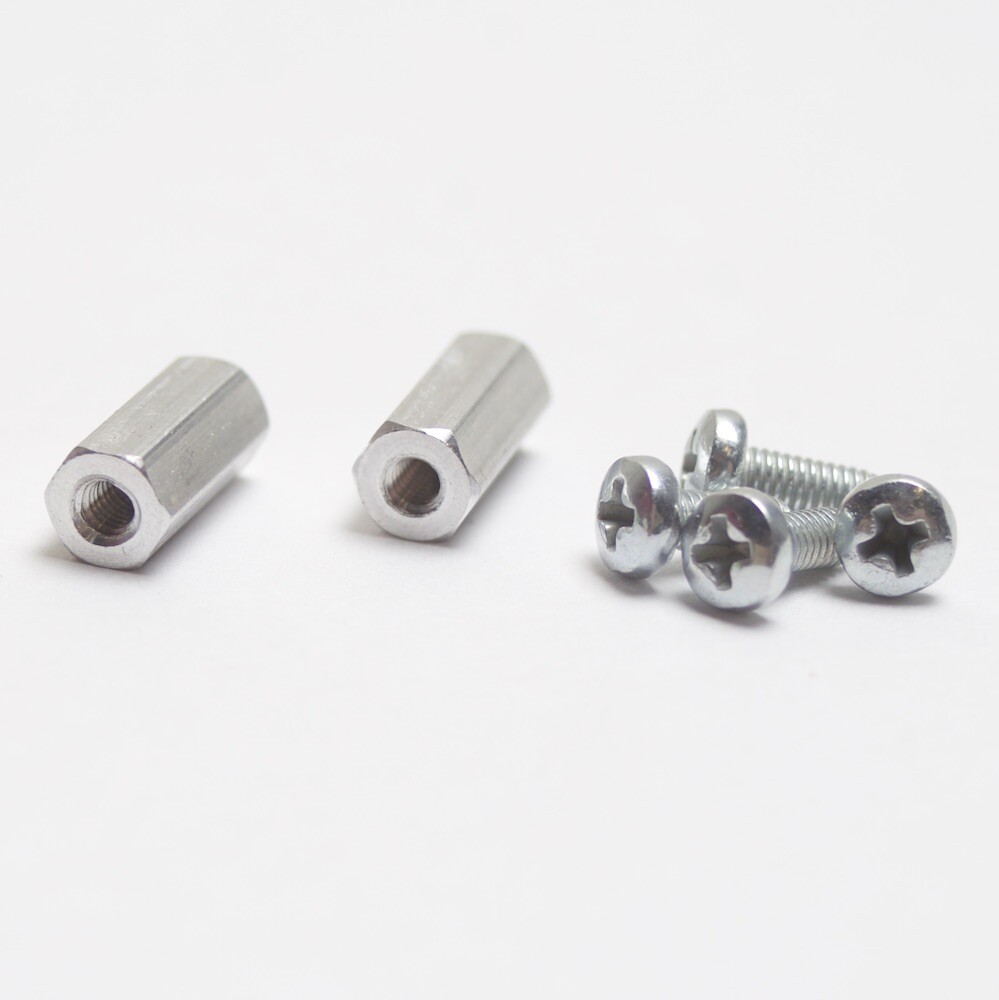 M2.5 (2.5mm) Standoffs and Screws (Pairs) – 10mm, 11mm, 15mm