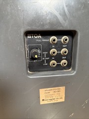 TOA 30-SD High-End 360W Loudspeakers – Made In Japan – Very Rare!