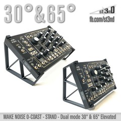 DUAL STAND for MAKE NOISE 0-COAST, 0-CTRL, STREGA – 30° 65°