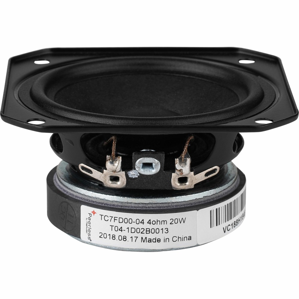 Peerless TC7FD00-04 2-1/2″ Full Range Paper Cone Driver 4 O