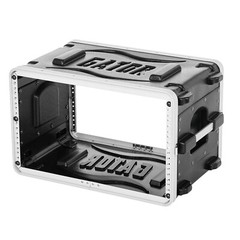 Gator Cases GR-6S Standard Molded 6U Shallow PE Audio Rack Case idjnow