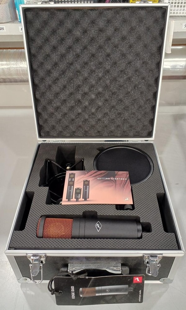 Antelope Audio Edge Duo Modeling Microphone Kit Flight Case