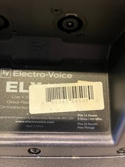 EV ELX118 Passive Subwoofer