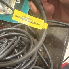 Platform Cable Assembly 50 ft Black Multipin Female to Male 233050GT