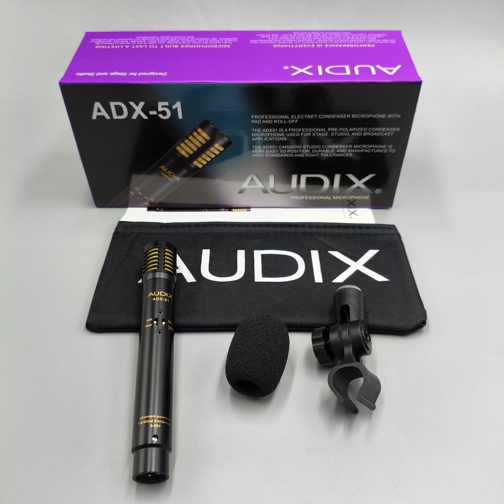 New Audix ADX51 Small-diaphragm Condenser Microphone ADX51