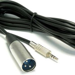 10x 6ft XLR 3-Pin Male to 3.5mm 1/8″ Stereo Plug Shielded Microphone Mic Cable