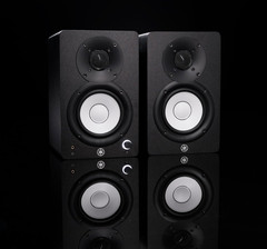 HS4 Powered Studio Monitor in Black, Pair (HS4 B)