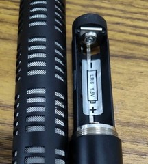 WINDSCREEN DENT Sennheiser ME 66 Shotgun Microphone & K6P Phantom Power Module