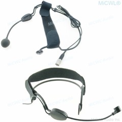 ME3II Cardioid Head Wear Headset Microphone For AKG Shure Sennheiser BodyPack