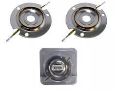 2 × Diaphragms Replacement New For DS18 TW820 FOR PRO-TW820VC Tweeter Recone Kit