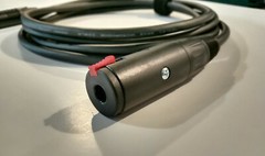 Headphone 1/4″ TRS Extender Cable – Locking TRS Socket – MOGAMI 2549 – NEUTRIK