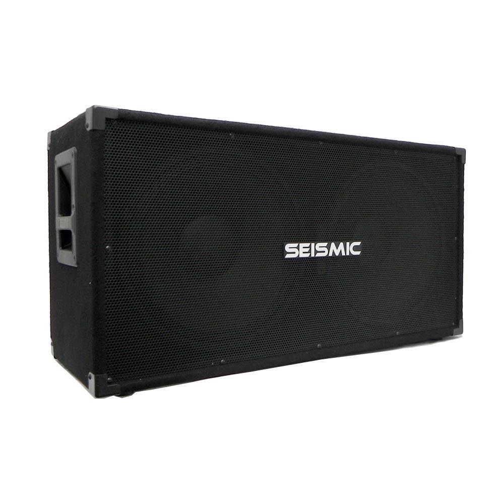 Seismic Audio 2×15 Bass Guitar Speaker Cabinet 8 Ohm 1200 Watts