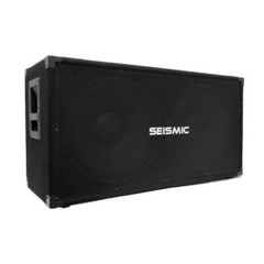 Seismic Audio 2×15 Bass Guitar Speaker Cabinet 8 Ohm 1200 Watts