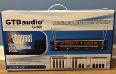 GTD Audio 4 Channel VHF Handheld Wireless Microphone System Mic (Brand New) 380H