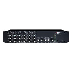 Ashly MX-406B 2RU Rack-mountable 6-input Balanced Stereo Microphone Mixer w/