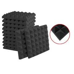 Lot 12 X 12 X 2″ Acoustic Foam Panels Sound Proof for Recording Home Studio Wall